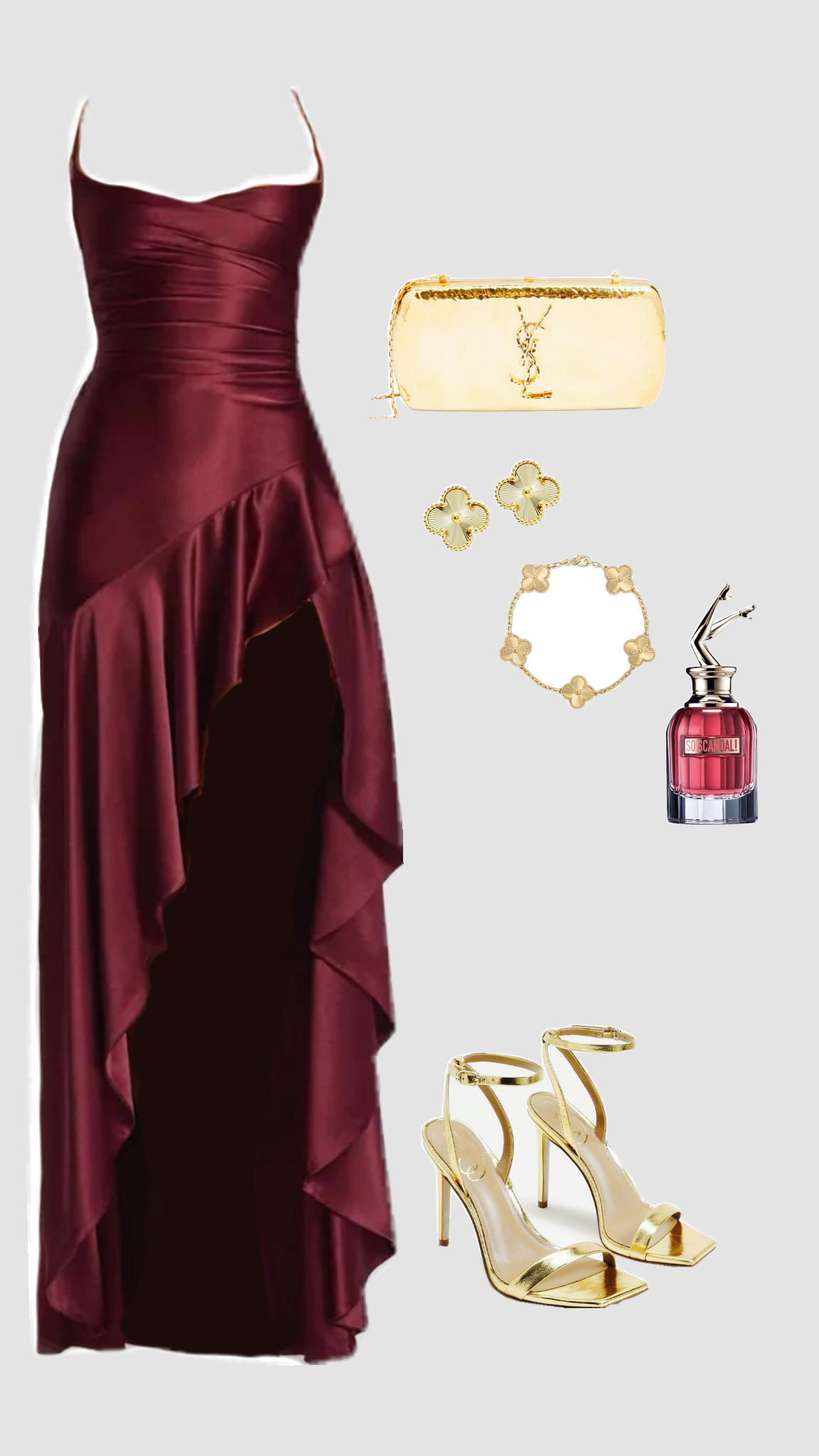 Robe de bal longue classique fourreau bretelles spaghetti en satin bordeaux sans manches Robe de soirée Robe de remise de diplôme MP472
