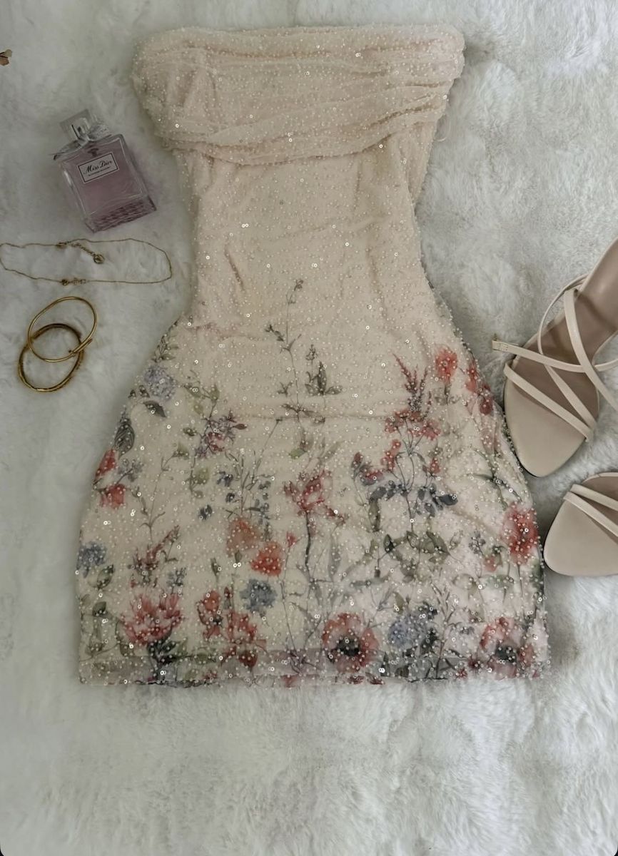 Sexy Etui Trägerloses Kurzes Abschlussballkleid Pailletten 16. Geburtstag Partykleid MP338