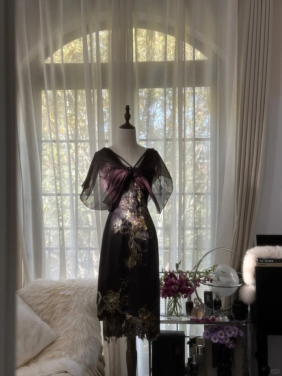 Sexy Homecoming Dresses A Line Halter Black Chiffon Knee Length Party Graduation Outfits MP1096