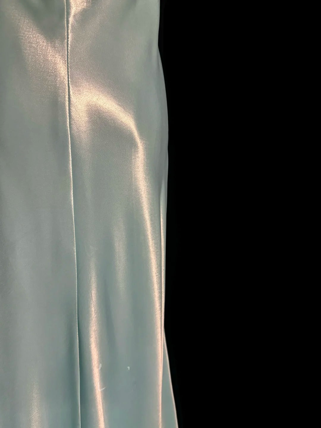Vintage Mermaid V Neck Blue With Beading Open Back Long Sleeveless Evening Gowns Prom Dresses MP1168
