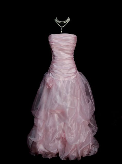Robe de bal rose A-ligne sans bretelles Robe d'anniversaire Tenue de retour chez Homecoming MP306