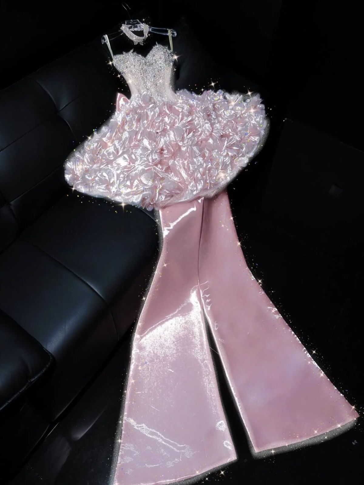 Mignonne robe de bal bustier rose floral courte mini robes de soirée inspiration robe de soirée Hoco MP1358