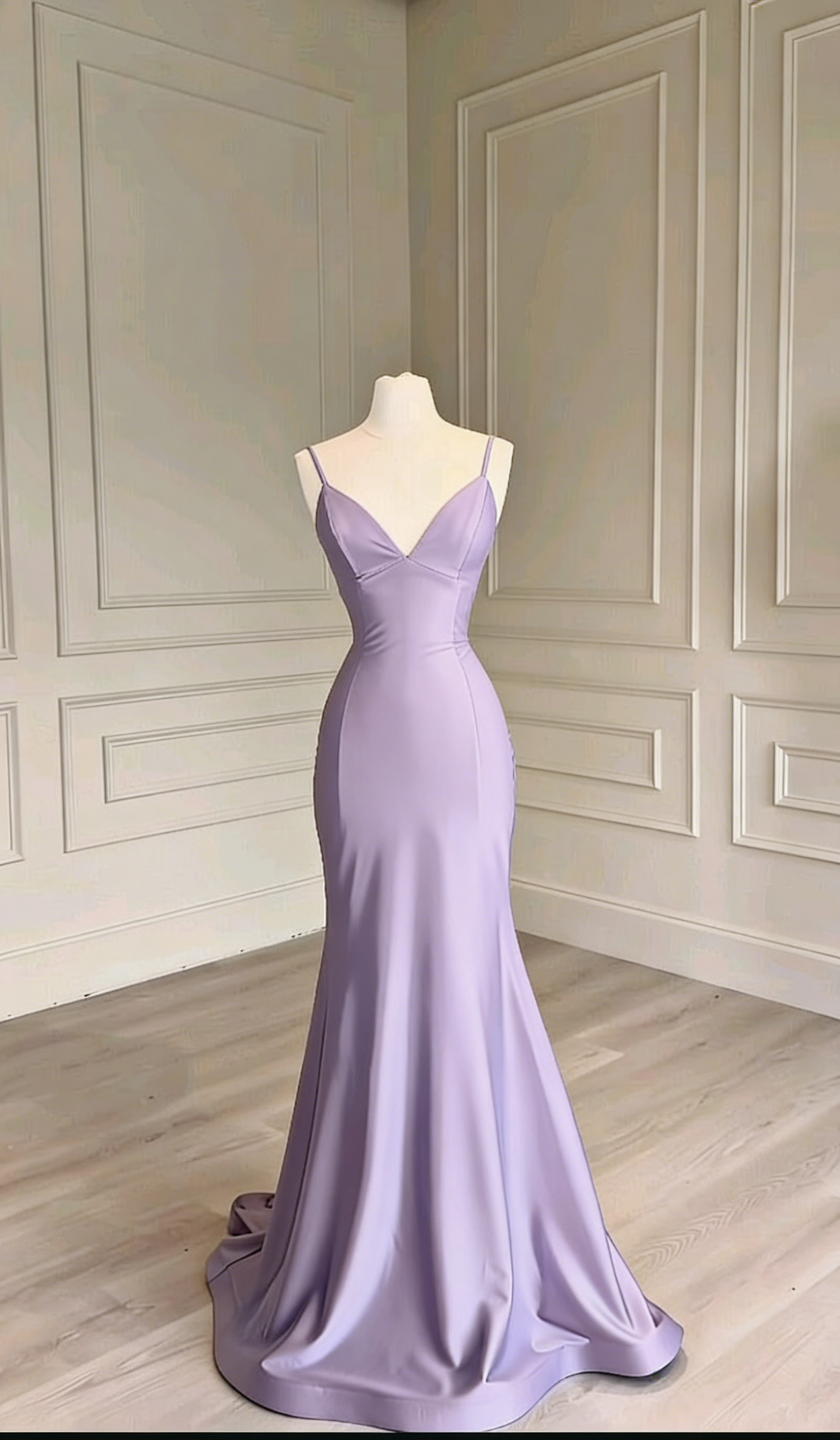 Belles robes de bal longues sirène bleue à bretelles spaghetti en satin avec plissés, robe de cérémonie et graduation MP307