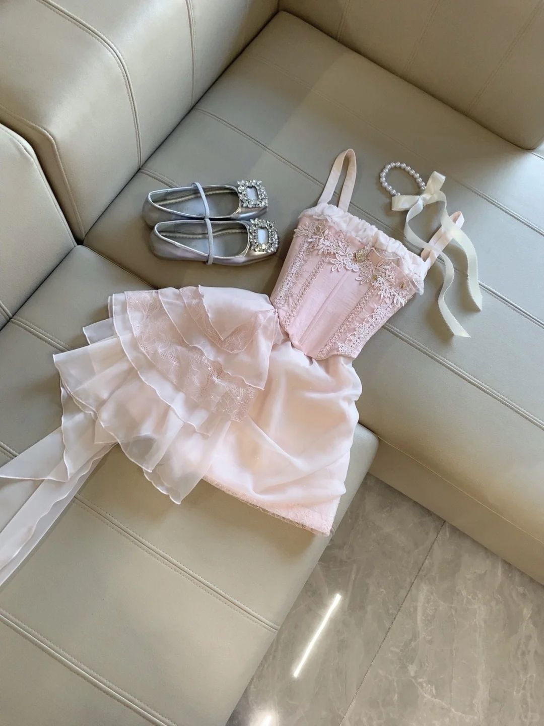 Schönes A-Linien Spaghettiträger Rosa Chiffon Mini-Heimkehrkleid Hoco 18. Geburtstags-Outfit MP1296