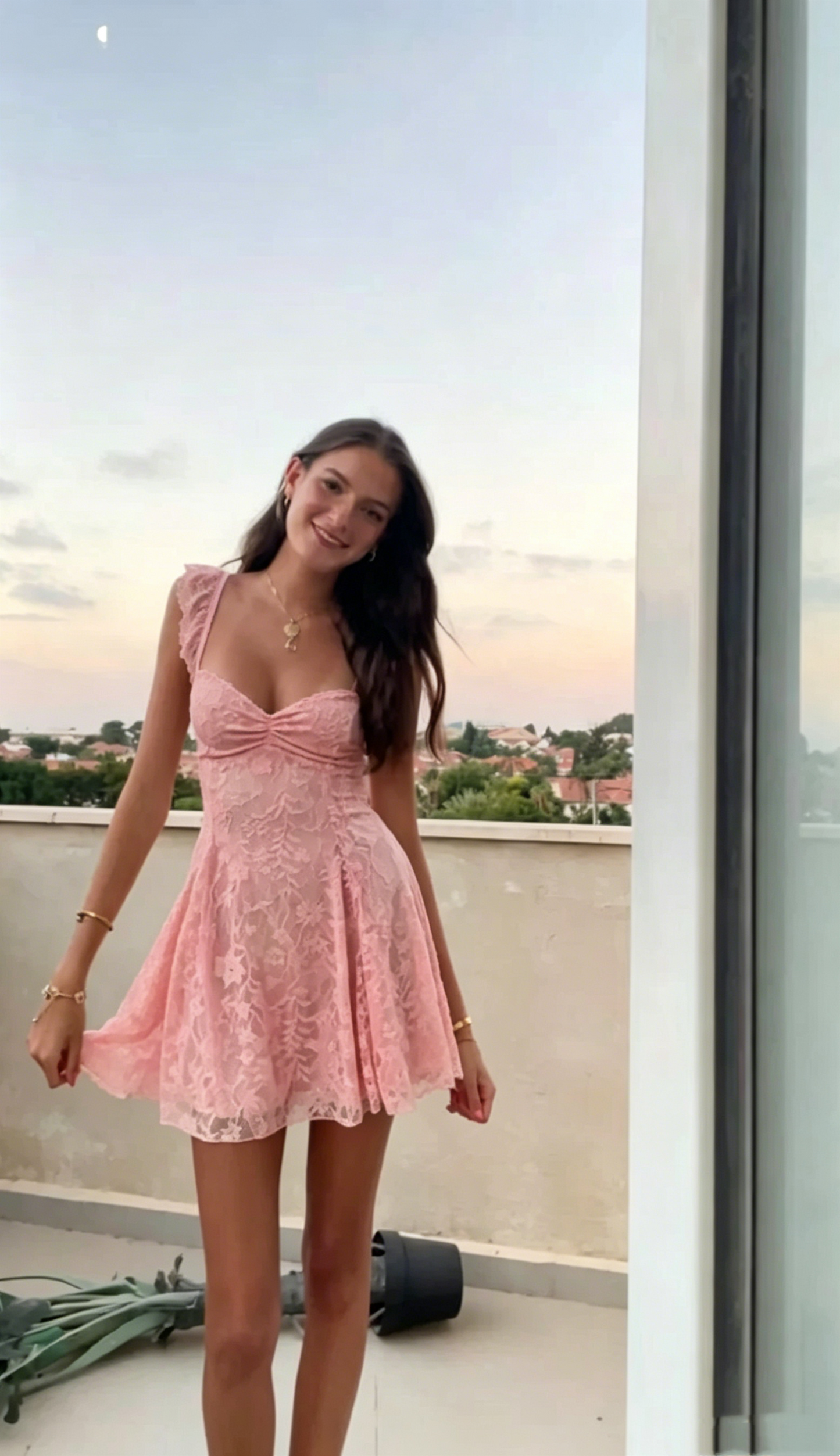 Belles robes de cocktail courtes à col cœur et dentelle pour fête de 16 ans MP341