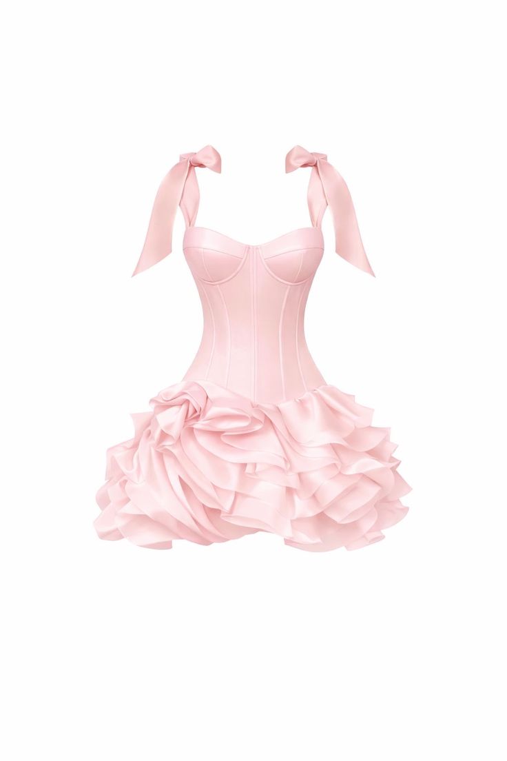 Süßes Etui Liebste Rosa Mit Rüschen Satin Kurz Mini 15 16 Geburtstag Outfits Homecoming Kleid MP754