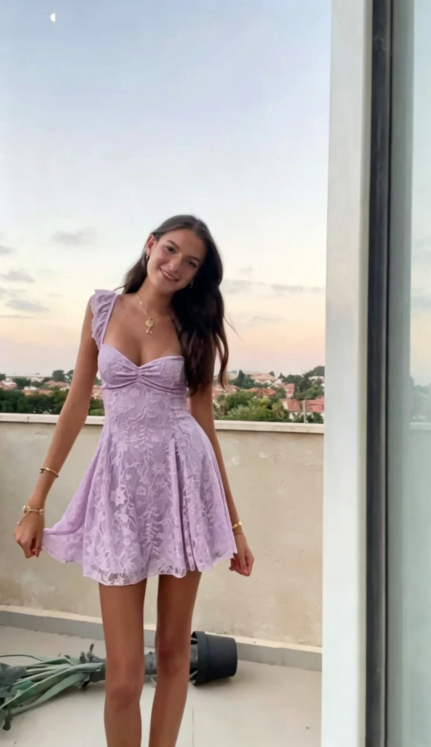 Belles robes de cocktail courtes à col cœur et dentelle pour fête de 16 ans MP341