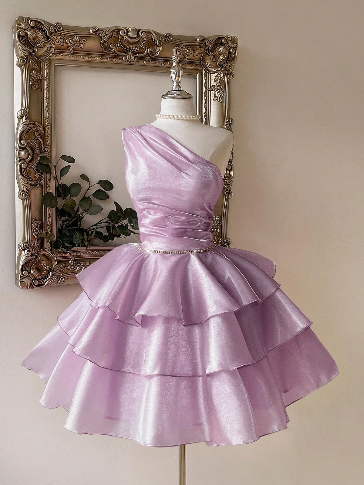 Niedliches Ballkleid, schulterfrei, Pink Chiffon, Mini Kurz, Homecoming-Kleid, Outfits für die Party zum 18. Geburtstag MP543