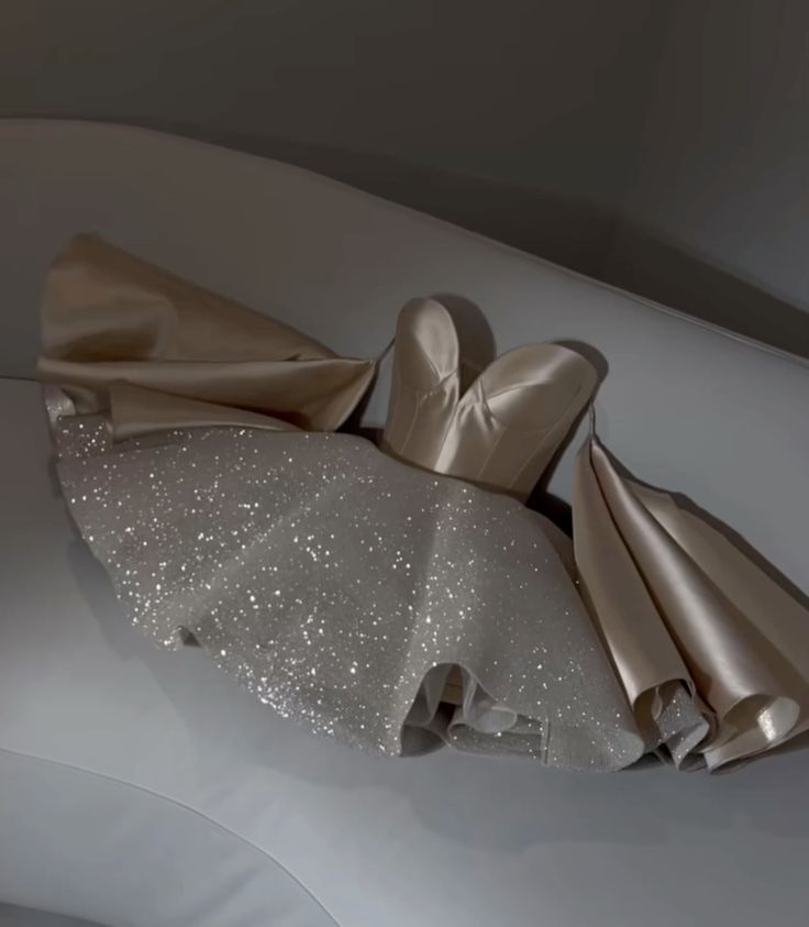 Glitter Cocktail Ball Gown Strapless Sequined Formal Champagne Birthday Outfits Homecoming Dresses MP727