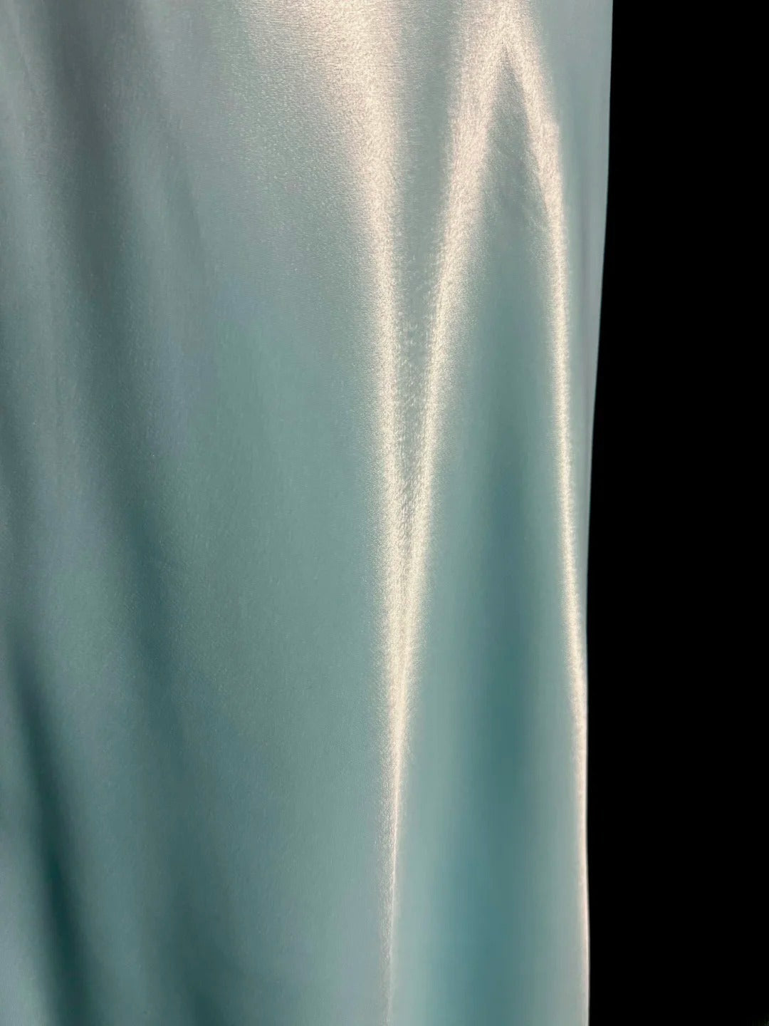 Elegant Long Prom Dresses Blue Mermaid Spaghetti Strap V Neck Satin Formal Dress Graduation Gown MP367