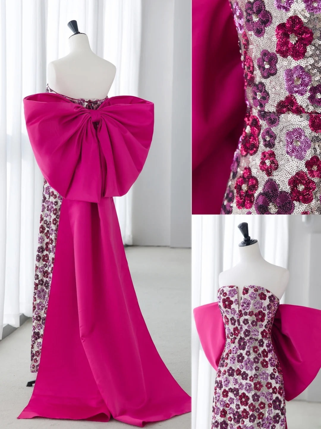 Modest Long Prom Dresses A Line Strapless Pink Satin Senior Formal Dress Ideas Graduation Gown MP247