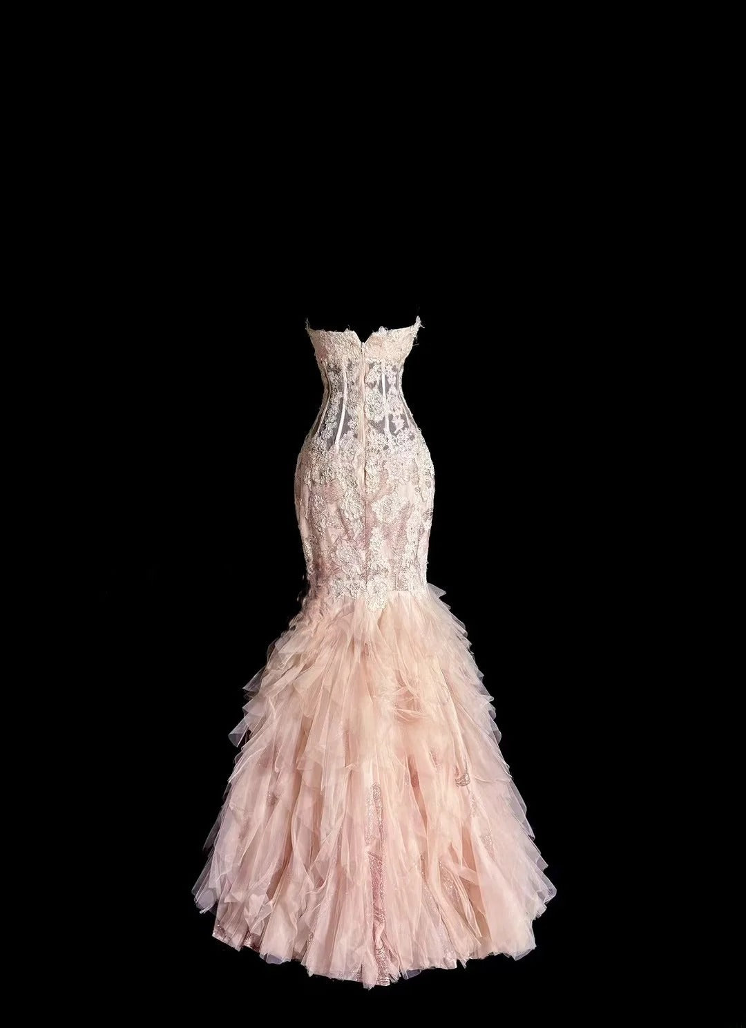 Bescheidene lange 80er Jahre Ballkleider Meerjungfrau Sweetheart Rouge Rosa Vintage Abendkleid Abschlusskleid MP381
