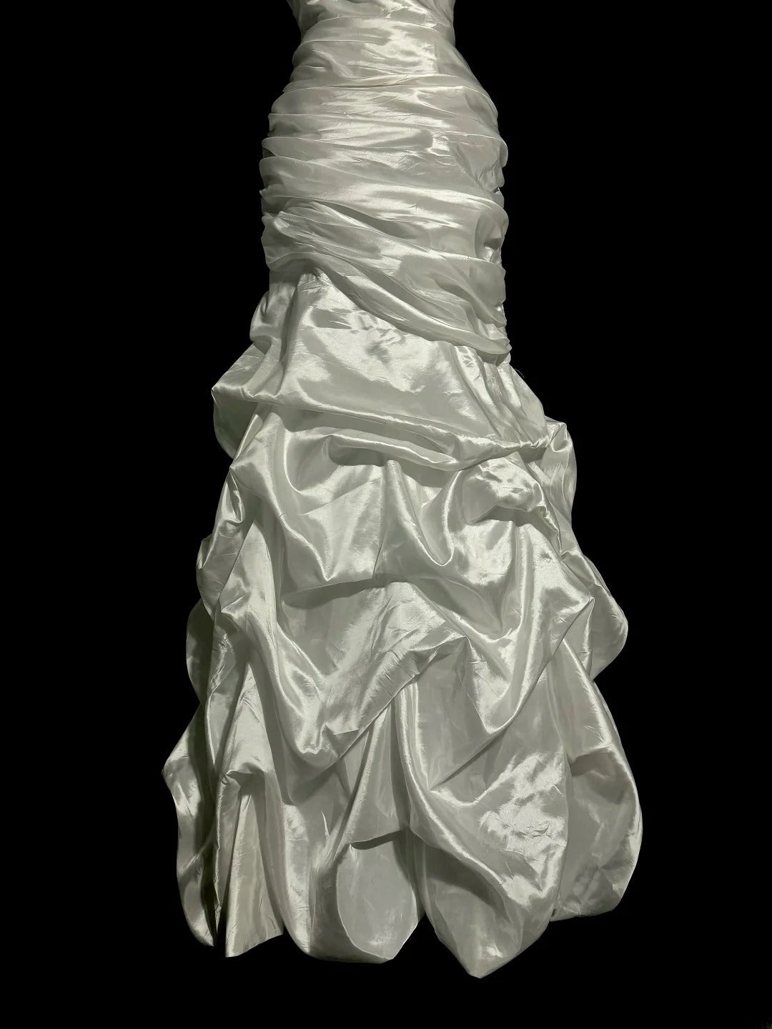 Élégante robe de bal rétro sirène avec perles, décolleté en cœur, plissée, sans manches, pour bal masqué, longue robe de soirée, robe de remise des diplômes MP497