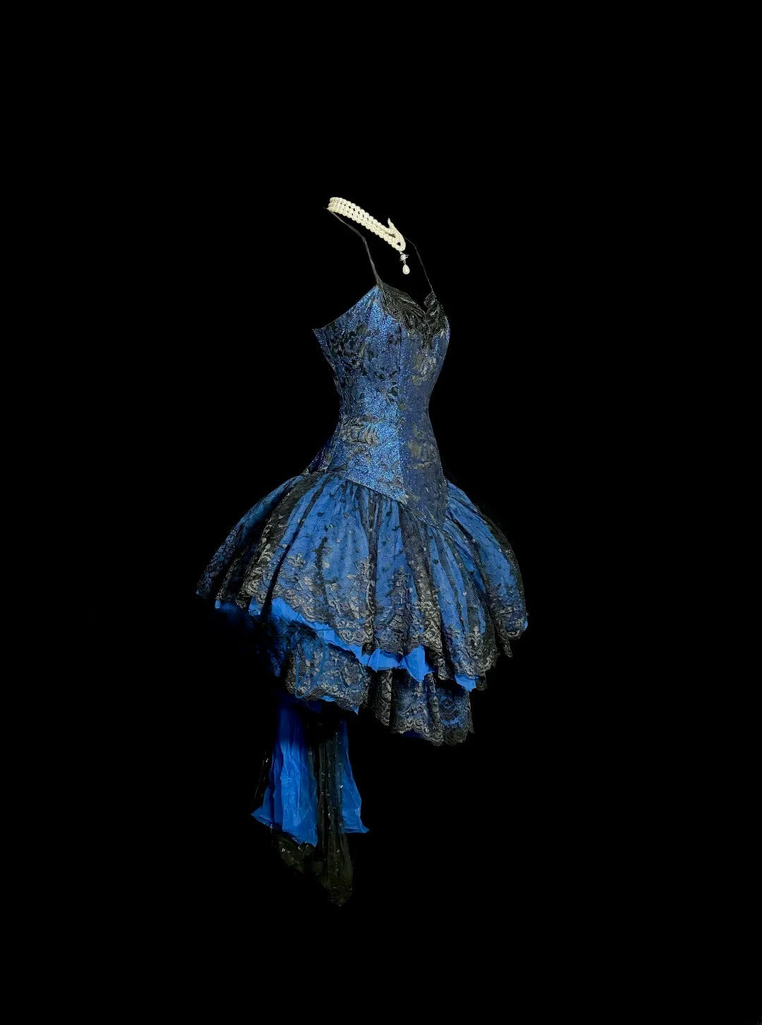 Süßes Ballkleid Spaghettiträger Tüll Blau Kurz Mini Homecoming Kleider 17. Geburtstag Party Kleid MP502