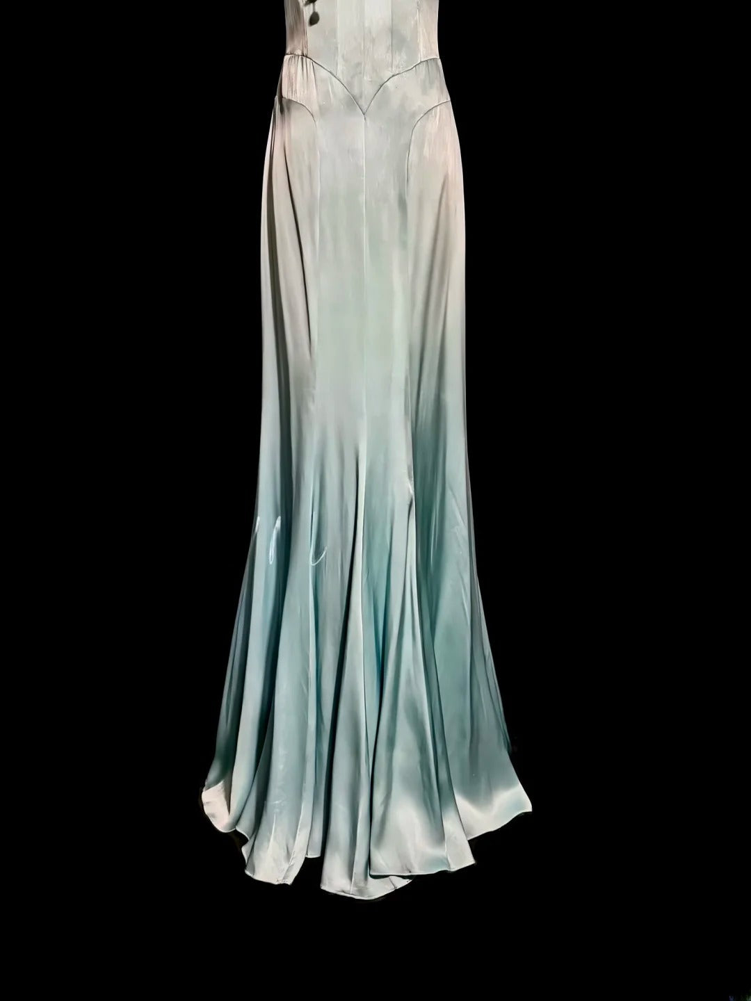 Stylish Mermaid Sweetheart Tiffany Blue Satin Sleeveless Formal Gown Prom Dresses MP1178