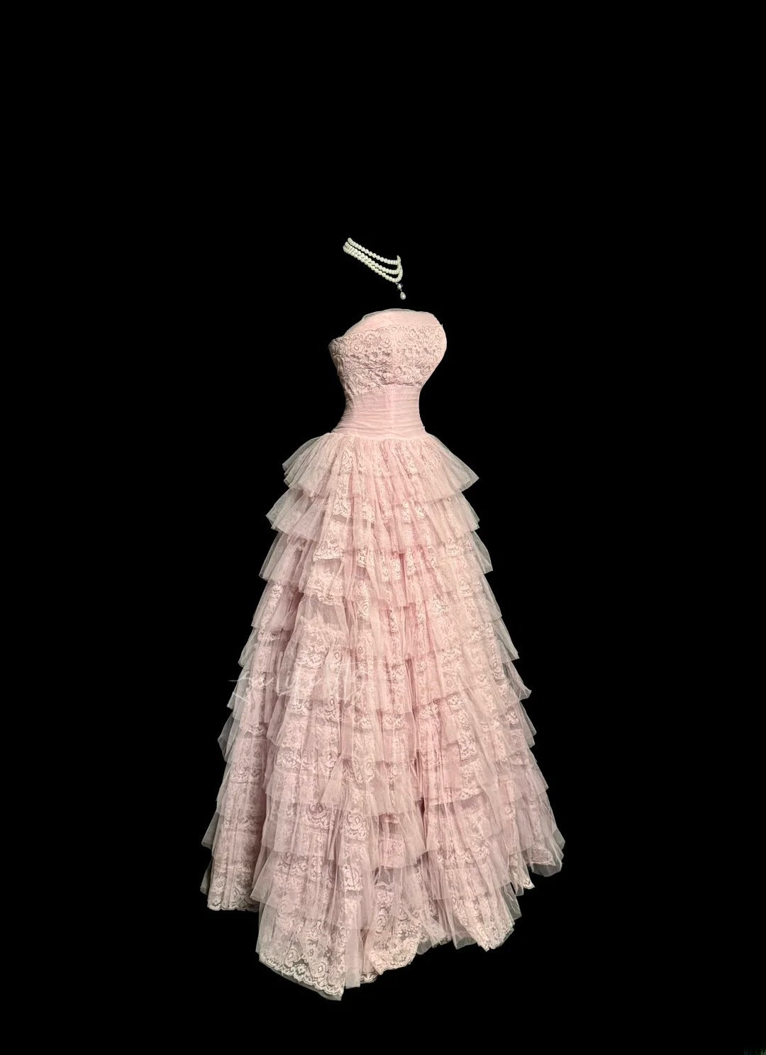 Robe de Bal Vintage sans Bretelles Thème Rétro pour Bal de Promo avec Volants Robe de Soirée Longue Années 2000 Inspiration Robes de Bal Tendance MP1181
