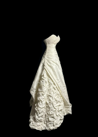 Classy Ball Gown Sweetheart White Sleeveless Formal Gown Prom Dresses Inspiration Formal Dress MP1229
