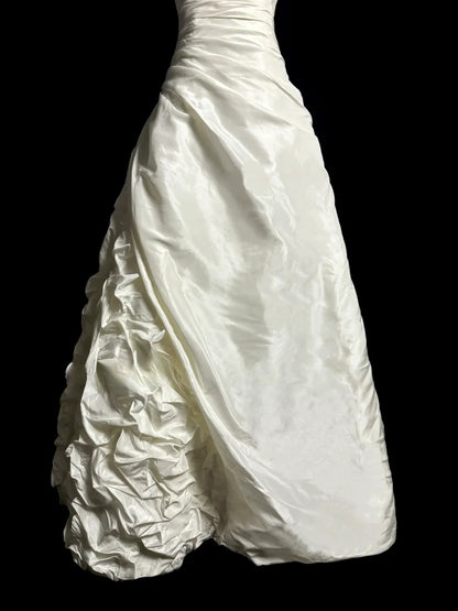 Classy Ball Gown Sweetheart White Sleeveless Formal Gown Prom Dresses Inspiration Formal Dress MP1229