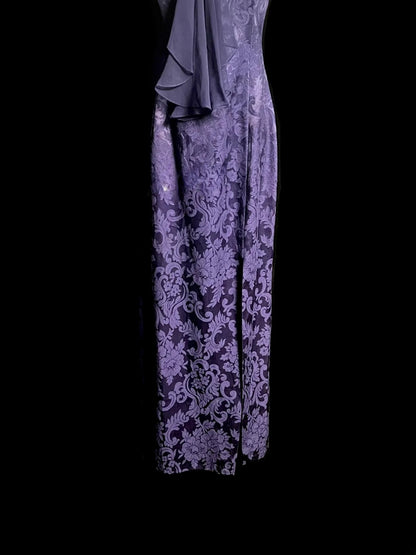 Modern A line Off The Shoulder Navy Blue Lace With Short Sleeves Floor Length Mother Of The Bride Dresses Wedding Party Outfits MP1431