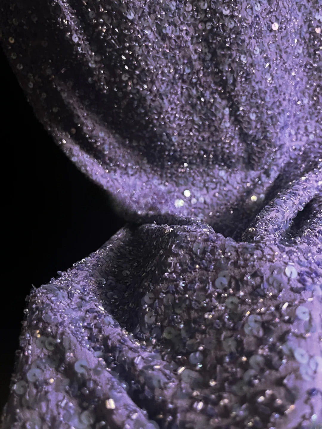 Prom Outfit Ideas Sparkly Mermaid Halter Purple Sequined Backless Formal Dresses Vintage 80s Evening Outfits MP1443