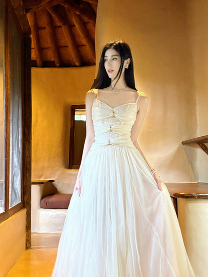 Charming A Line Spaghetti Strap Tulle 18th Birthday Gown For Women Party Dresses Holiday Beach Outfits MP215