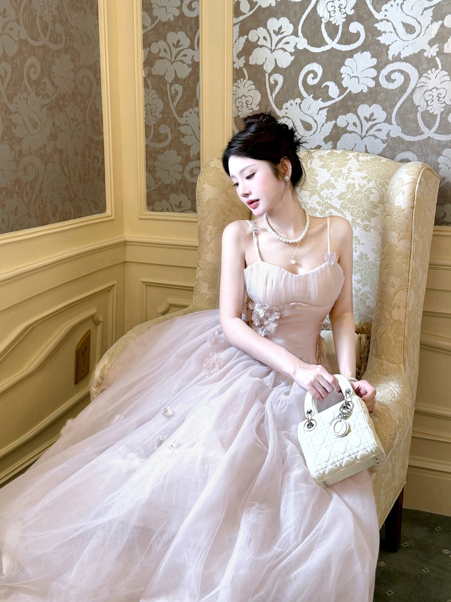 Charming A Line Spaghetti Strap Pink Tulle 18th Birthday Gown For Women Party Dresses Holiday Beach Outfits MP212