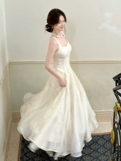 Französischer Stil A-Linie, eckiger Ausschnitt, Blumen-Spitze-Ideen für Damen, 21. Geburtstag, Abendkleid, Nacht-Outfit MP127