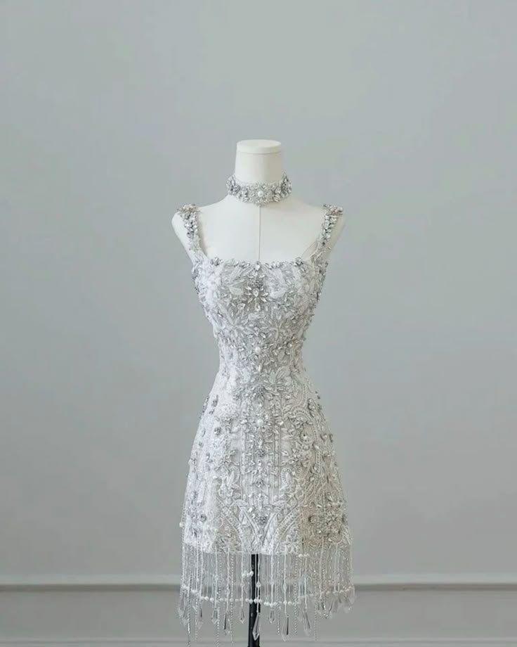 Vintage Sheath Square Neck White Short Princess Bridal Gowns Wedding Dresses MP467