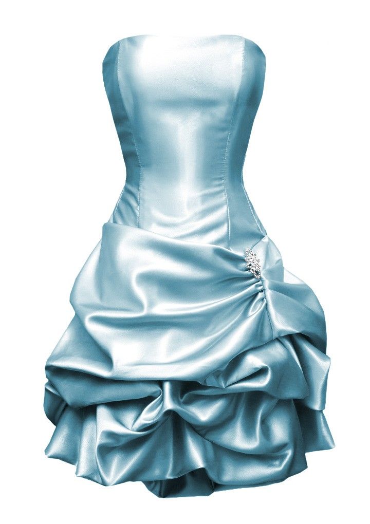 Sexy Etui Trägerlos Tiffany Blau Satin Kurze 17. Geburtstag Outfits Heimkehrkleider MP913